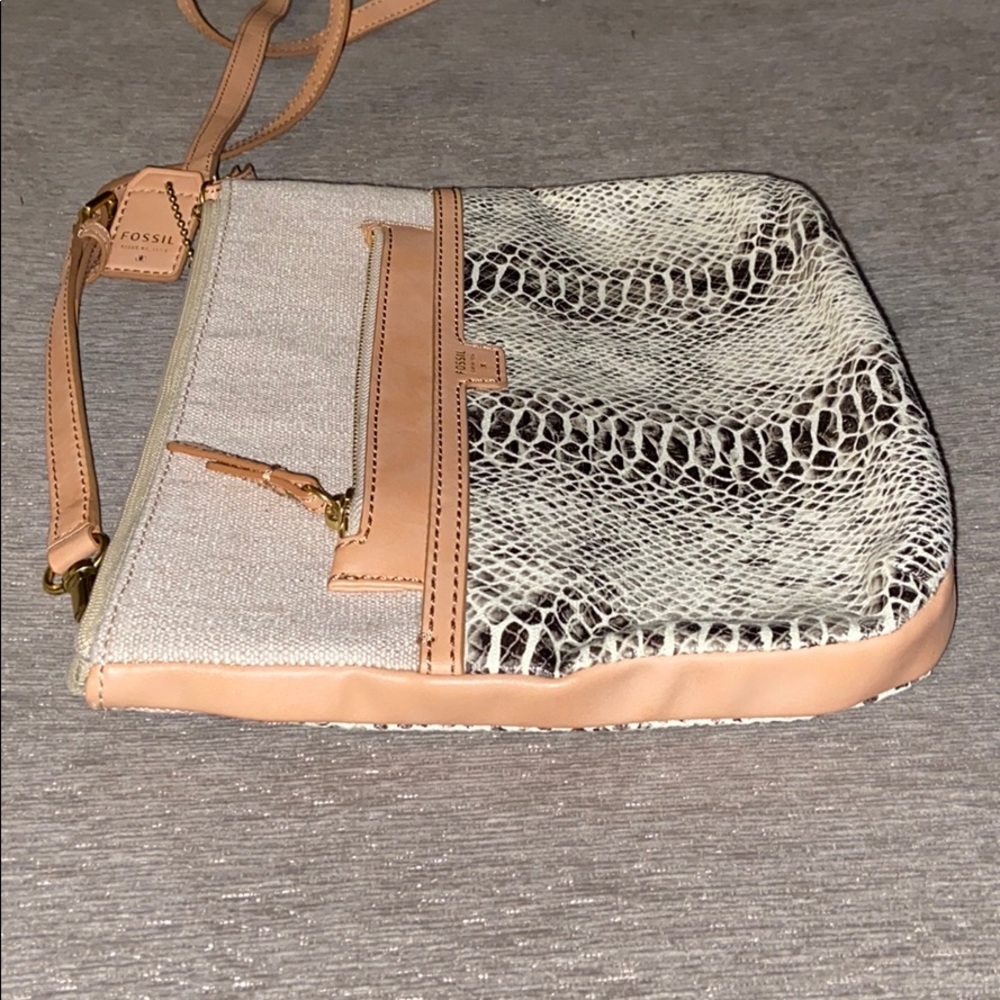 Fossil Crossbody Snakeskin Purse - Picture 7 of 8